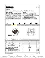 FDC636P datasheet pdf Fairchild Semiconductor