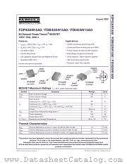 FDP42AN15A0 datasheet pdf Fairchild Semiconductor