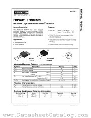 FDP7042L datasheet pdf Fairchild Semiconductor