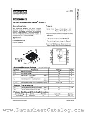 FDS2070N3 datasheet pdf Fairchild Semiconductor