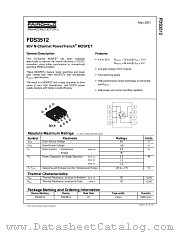 FDS3512 datasheet pdf Fairchild Semiconductor