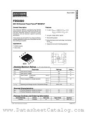 FDS5690 datasheet pdf Fairchild Semiconductor