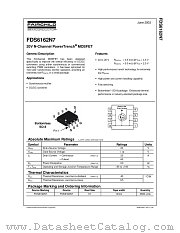 FDS6162N7 datasheet pdf Fairchild Semiconductor