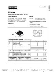 FDS6644 datasheet pdf Fairchild Semiconductor