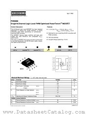 FDS6680 datasheet pdf Fairchild Semiconductor