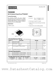 FDS6688 datasheet pdf Fairchild Semiconductor