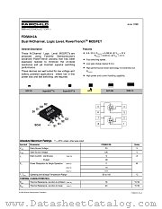 FDS6912A datasheet pdf Fairchild Semiconductor