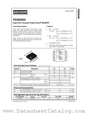 FDS8958A datasheet pdf Fairchild Semiconductor