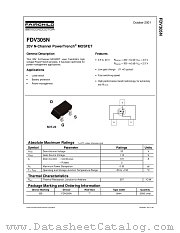 FDV305N datasheet pdf Fairchild Semiconductor