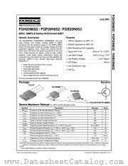 FGB20N6S2 datasheet pdf Fairchild Semiconductor