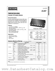 FMC6G30US60 datasheet pdf Fairchild Semiconductor