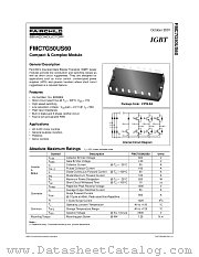 FMC7G50US60 datasheet pdf Fairchild Semiconductor