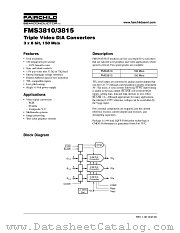 FMS3815 datasheet pdf Fairchild Semiconductor