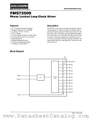 FMS72509 datasheet pdf Fairchild Semiconductor