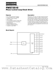 FMS72510 datasheet pdf Fairchild Semiconductor