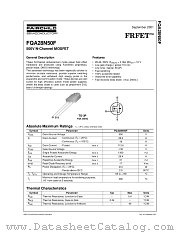 FQA28N50F datasheet pdf Fairchild Semiconductor
