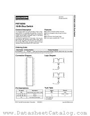 FST16245 datasheet pdf Fairchild Semiconductor