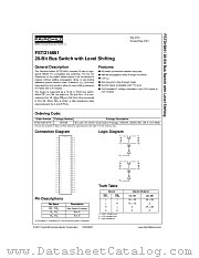 FSTD16861 datasheet pdf Fairchild Semiconductor