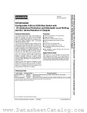 FSTUD162450 datasheet pdf Fairchild Semiconductor