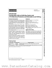 FSTUD16450 datasheet pdf Fairchild Semiconductor