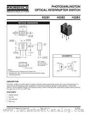 H22B2 datasheet pdf Fairchild Semiconductor