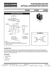 H22B4 datasheet pdf Fairchild Semiconductor