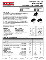 HCPL-2731 datasheet pdf Fairchild Semiconductor