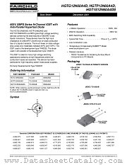 HGT1S12N60A4DS datasheet pdf Fairchild Semiconductor