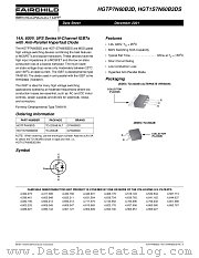 HGT1S7N60B3DS datasheet pdf Fairchild Semiconductor