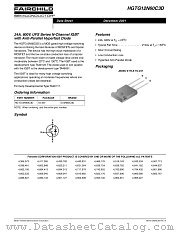 HGTG12N60C3D datasheet pdf Fairchild Semiconductor