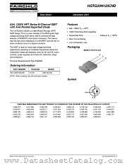 HGTG20N120CND datasheet pdf Fairchild Semiconductor