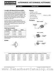 HGTP3N60B3 datasheet pdf Fairchild Semiconductor