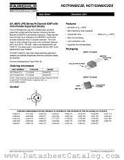 HGTP3N60C3D datasheet pdf Fairchild Semiconductor