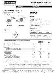 HUF75631P3 datasheet pdf Fairchild Semiconductor