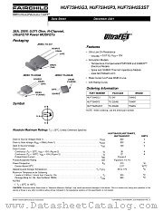 HUF75945P3 datasheet pdf Fairchild Semiconductor
