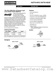 HUF76143P3 datasheet pdf Fairchild Semiconductor