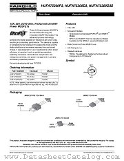HUFA75309P3 datasheet pdf Fairchild Semiconductor
