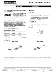 HUFA75321D3 datasheet pdf Fairchild Semiconductor