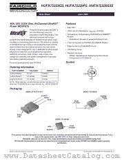 HUFA75329P3 datasheet pdf Fairchild Semiconductor