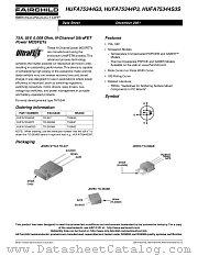 HUFA75344G3 datasheet pdf Fairchild Semiconductor
