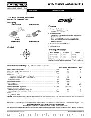 HUFA75545S3S datasheet pdf Fairchild Semiconductor