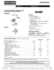HUFA76407P3 datasheet pdf Fairchild Semiconductor