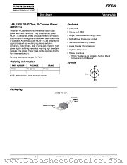IRF530 datasheet pdf Fairchild Semiconductor