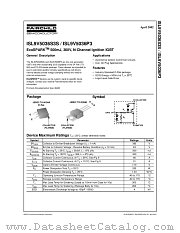ISL9V5036P3 datasheet pdf Fairchild Semiconductor