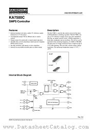 KA7500C datasheet pdf Fairchild Semiconductor