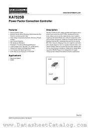 KA7525B datasheet pdf Fairchild Semiconductor