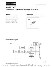 KA78T05 datasheet pdf Fairchild Semiconductor