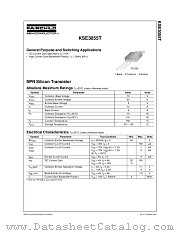 KSE3055T datasheet pdf Fairchild Semiconductor