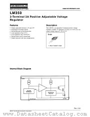 LM350 datasheet pdf Fairchild Semiconductor