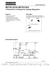 LM79L05A datasheet pdf Fairchild Semiconductor